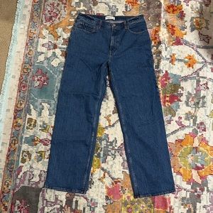 Abercrombie the 90’s relaxed jean high rise